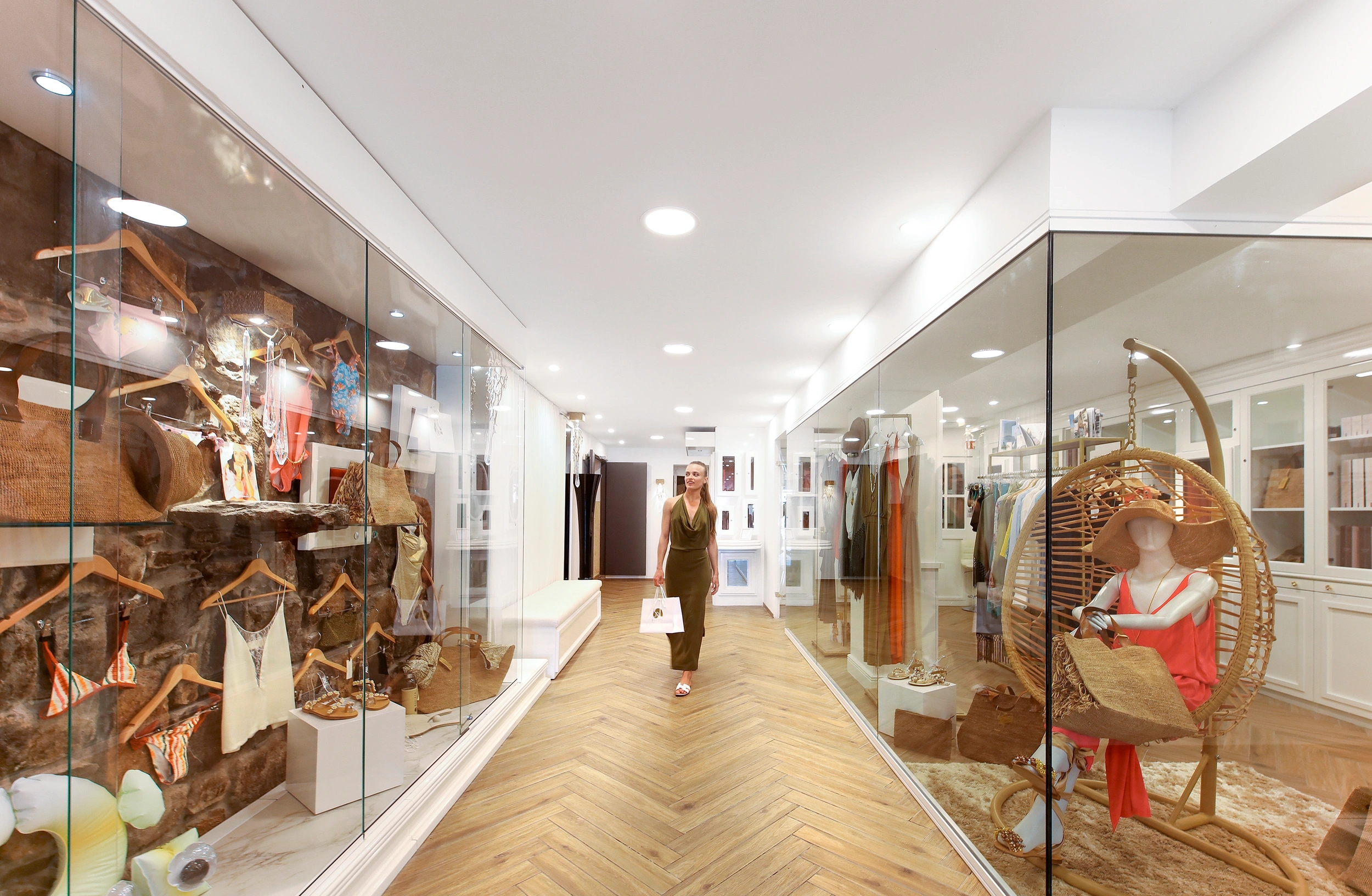 La boutique de l'hotel Marinca à Propriano